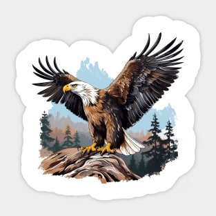 Golden Eagle Sticker